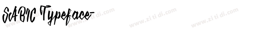 SABIC Typeface字体转换